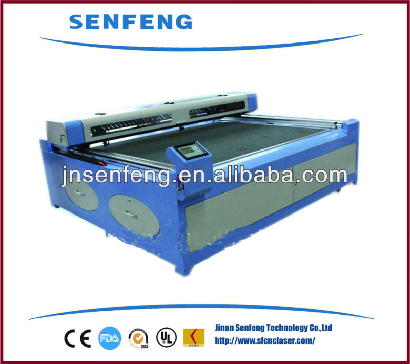 SF1318 laser flat bed cutting machine