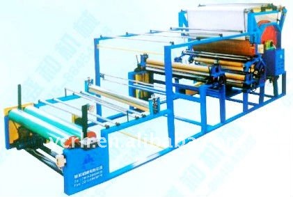 SH-2001 double groove water base glue laminating machine