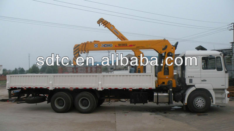 shacman F2000 truck crane