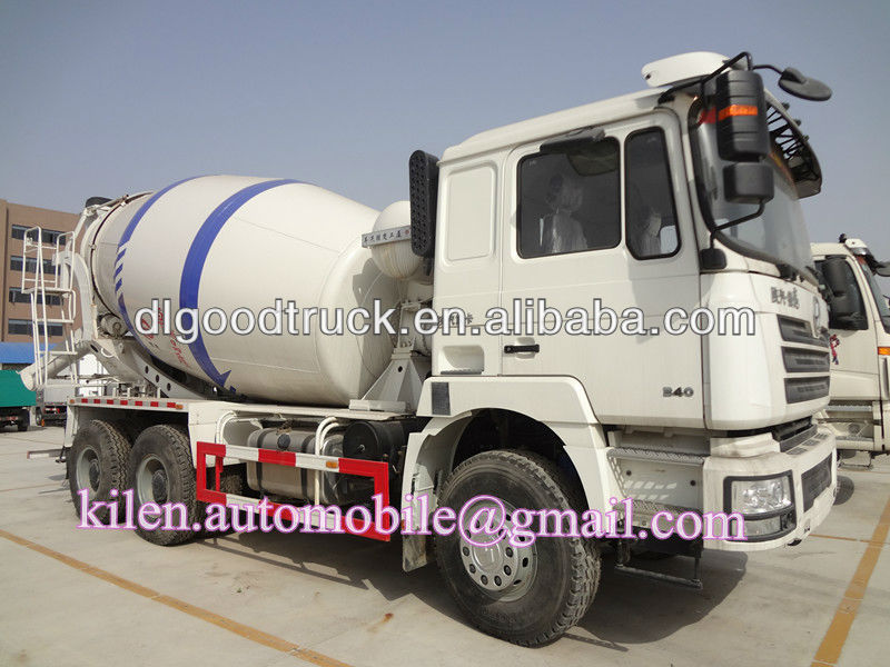 SHACMAN trucks mixer/ 5m3 concrete mixer truck 6*4