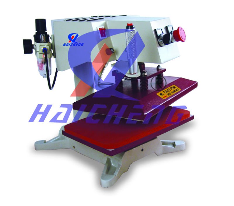 shaking head heat transfer press machine