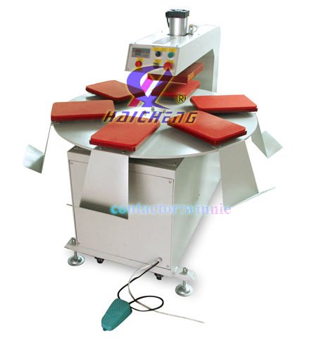 shaking log head heat transfer printing machine