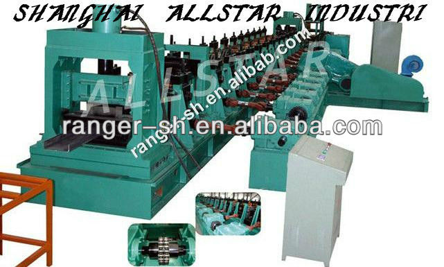 Shanghai Automatic Gear box C Purlin Roll Forming Machine