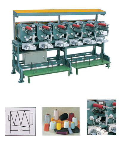 shanghai cone yarn wiinding machine