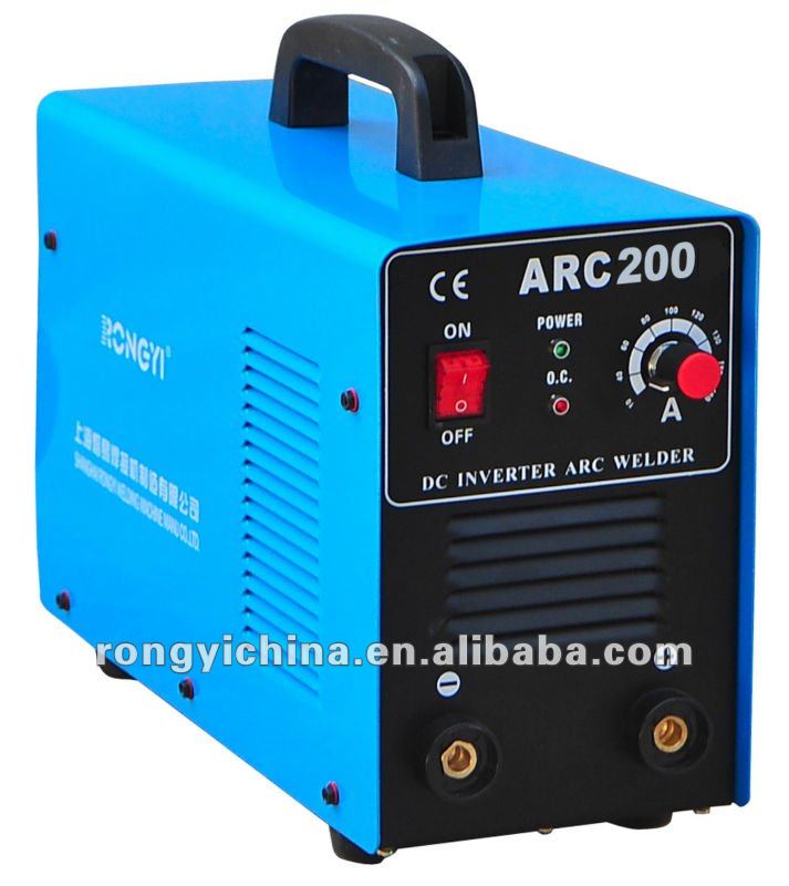 Shanghai Rongyi Mosfet Mini Inverter DC MMA 200A Welding Machine ARC200