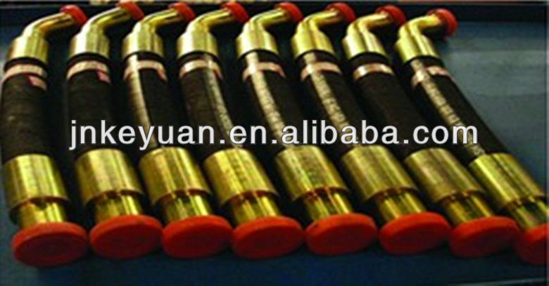 SHANTUI SD16 bulldozer hydraulic rubber hoses,hydraulic hose assembly