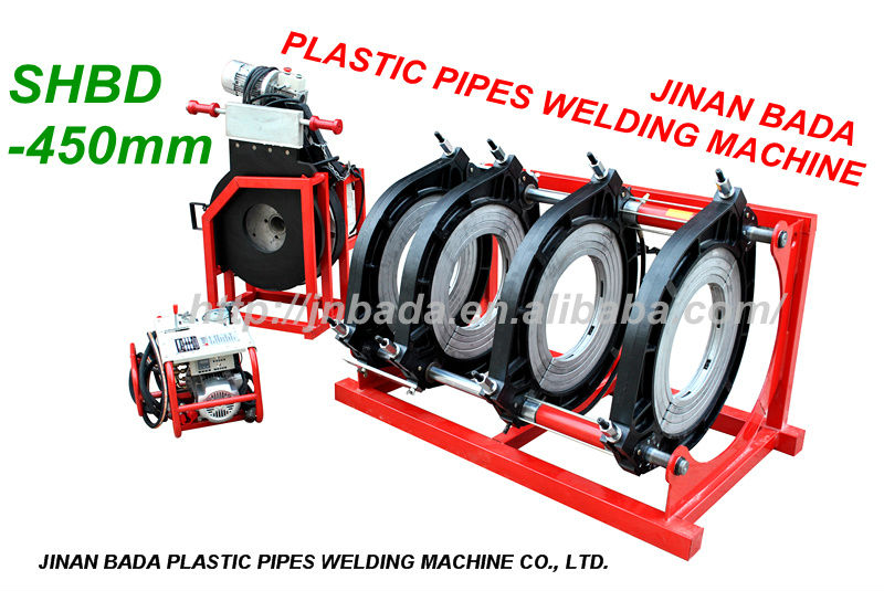 SHBD 450 pe hdpe butt fusion welding machine