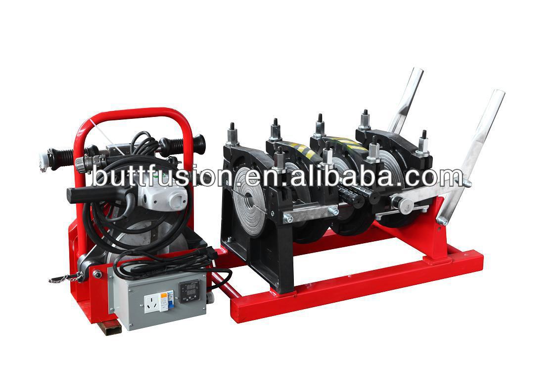 SHDS200 PE Pipe Manual Butt Welding Machine with 4 rings