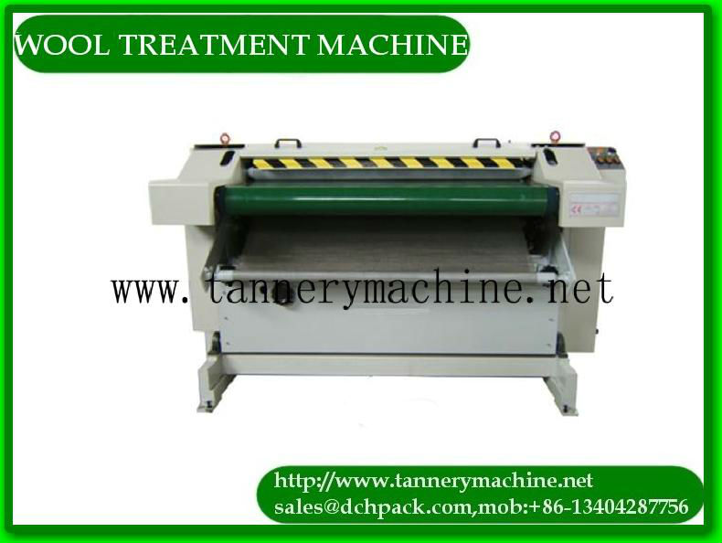 sheep skin wool combing machine