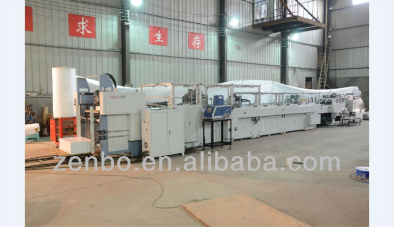 Sheet Fed Paper Bag Forming Machine ZB960C