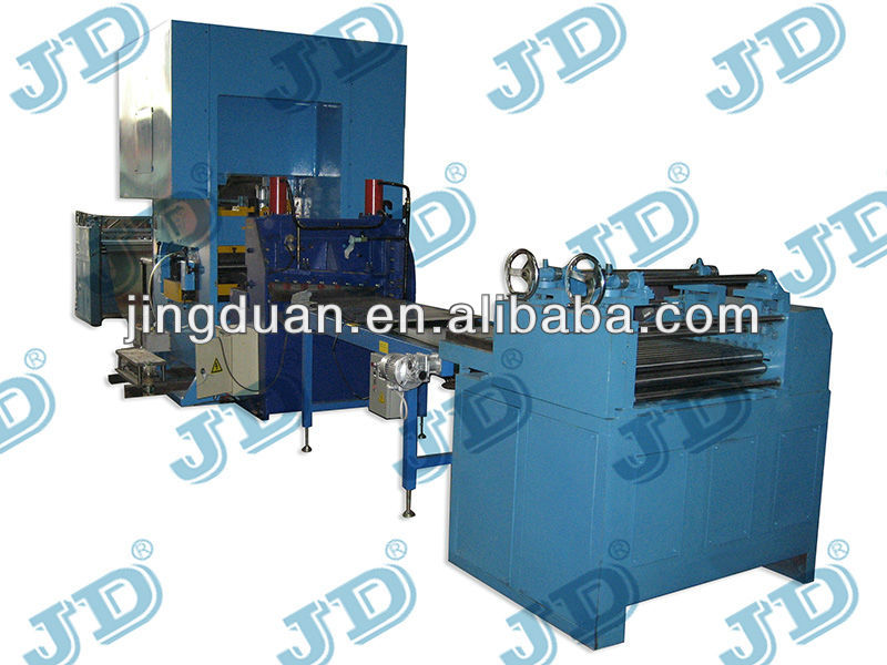 Sheet metal perforating machine