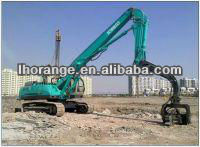 sheet piling machine