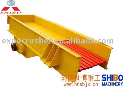 SHIBO High Efficiency Stone Vibrating Feeder