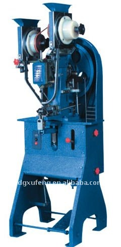 Shoe riveting machine, rivet machine