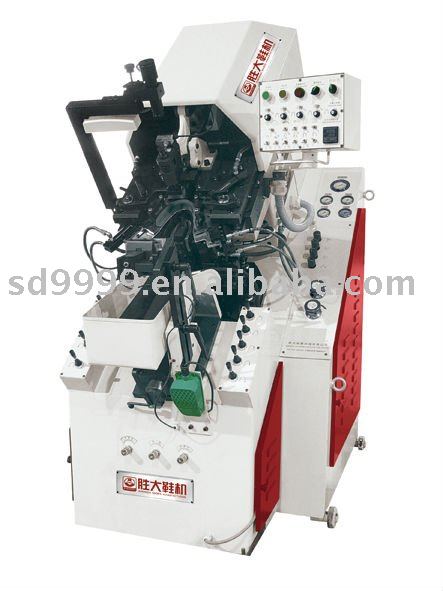 Shoemaking Machine / Nine-Pincer Oil-Pressure Automatic Claw Type Toe Lasting Machine / Shengda Shoes Machine