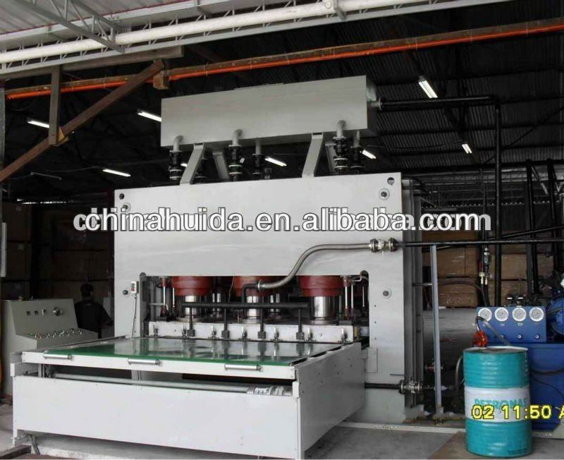 short cycle laminating hot press machine/melamine press machine/wood hot press machine