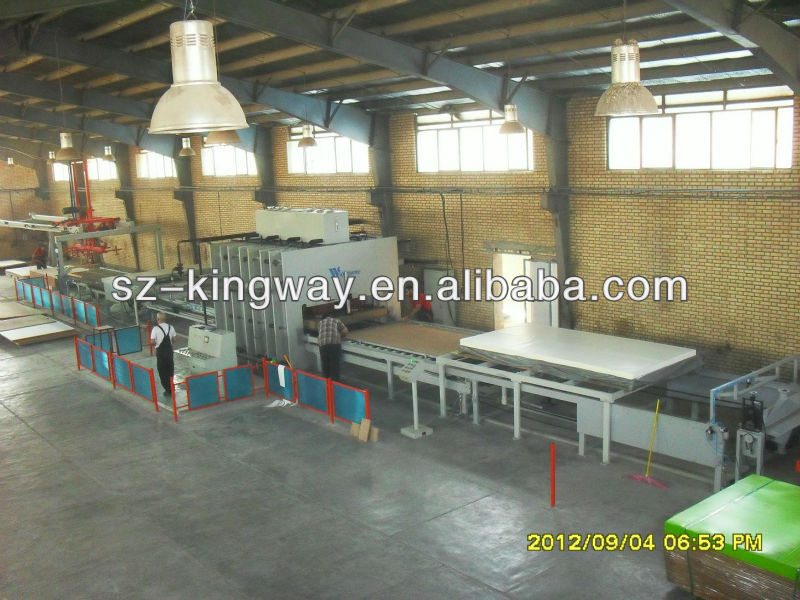 Short Cycle Laminating Press