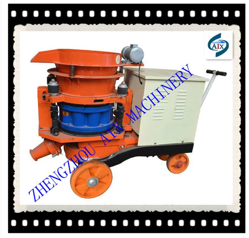 Shotcrete machine construction machine