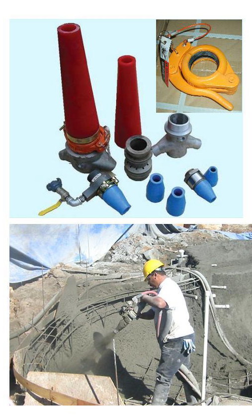 Shotcrete Machine Shotcrete Spraying Nozzle