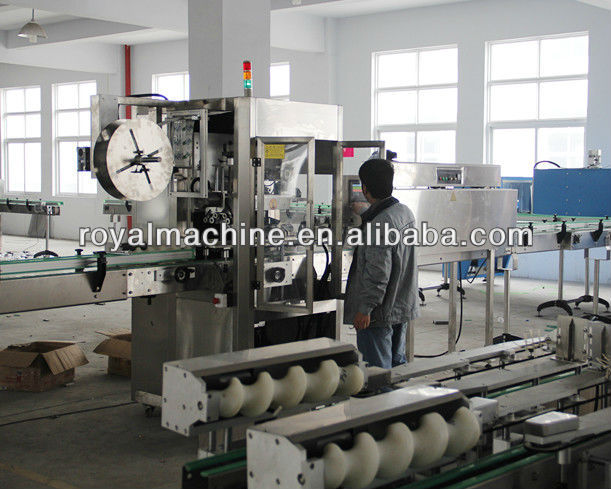 shrink sleeve label machine for plastic bottle