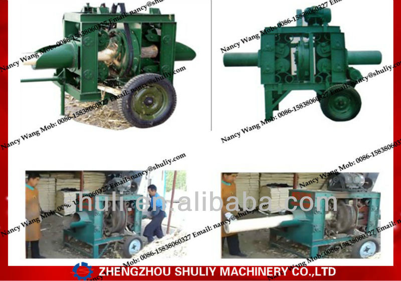 Shuliy wood debarker machine/log peeler //0086-15838060327