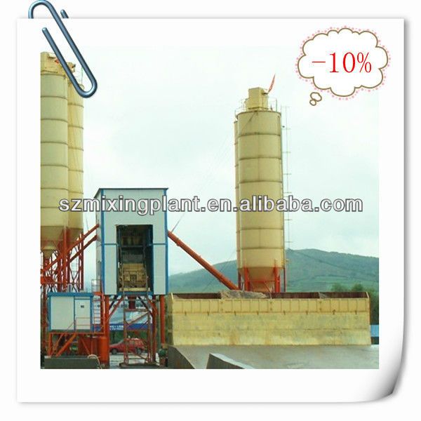 Simple HZS25 Concrete Mixing/Batching Plant