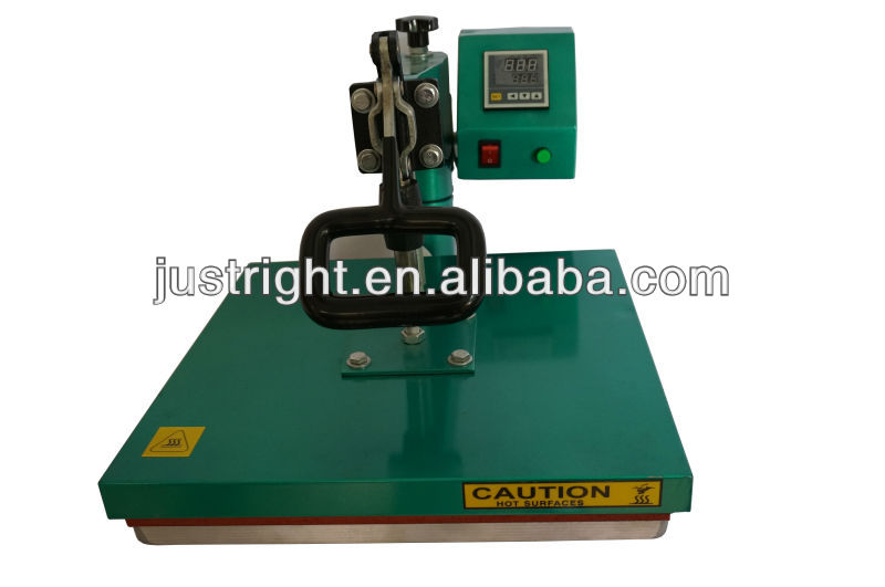 Simple swing heat press printing machine CE