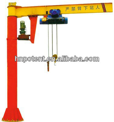 Simple type jib crane