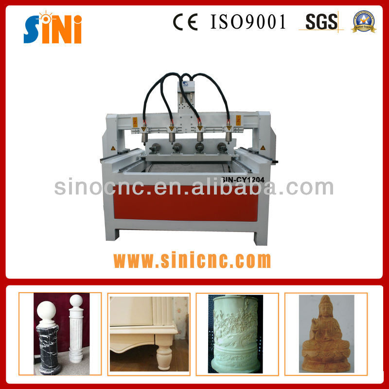 SIN-CY1204 hot sales speedy rotary wood working cnc router