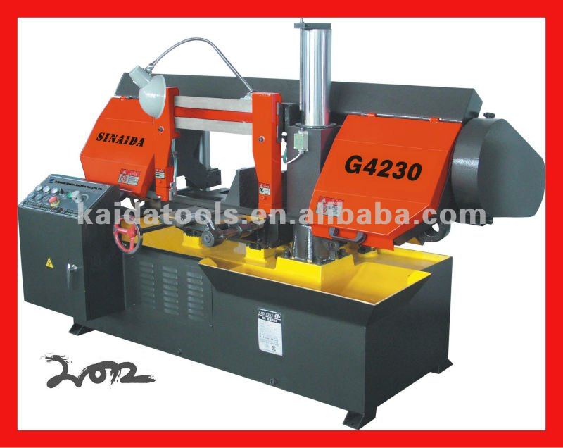 SINAIDA Brand 300*600mm steel band saw cutting machine