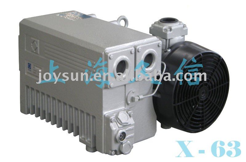 Sing-stage rotary vane vacuum pump