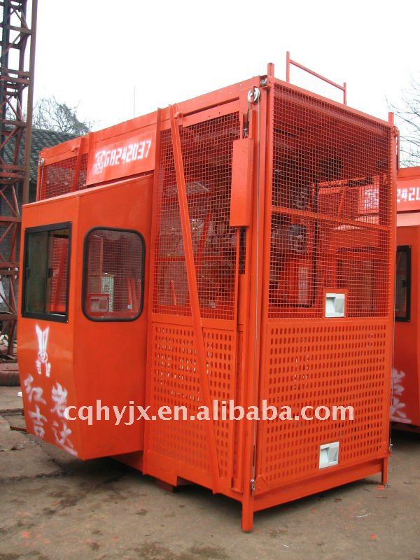 Single cage Construction building lift/Hoist