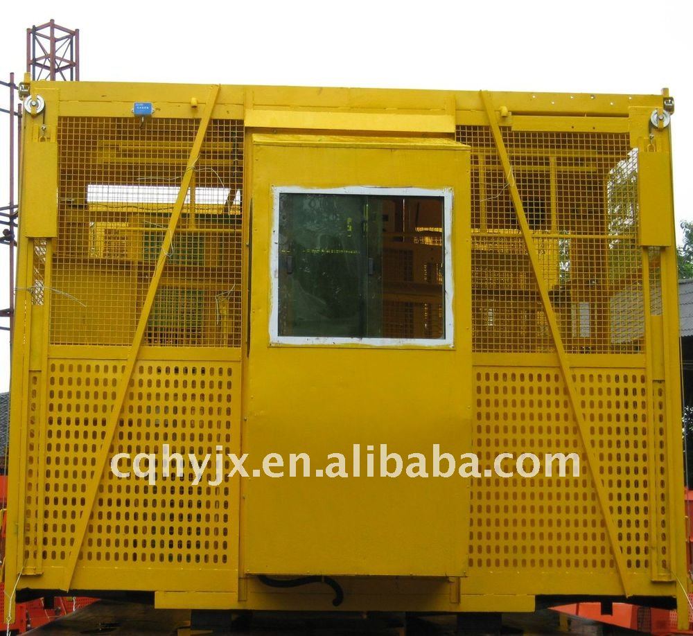 single cage Construction building lifter