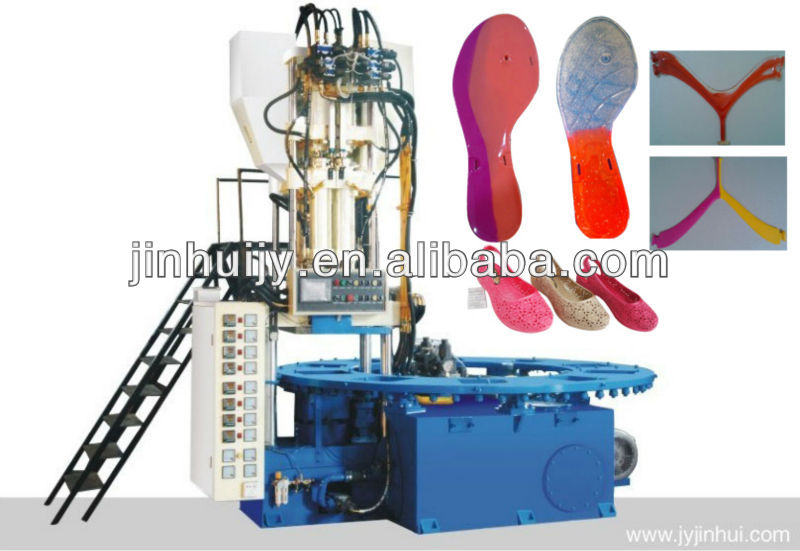 single color/muti-color mixing crystal slipper making machine