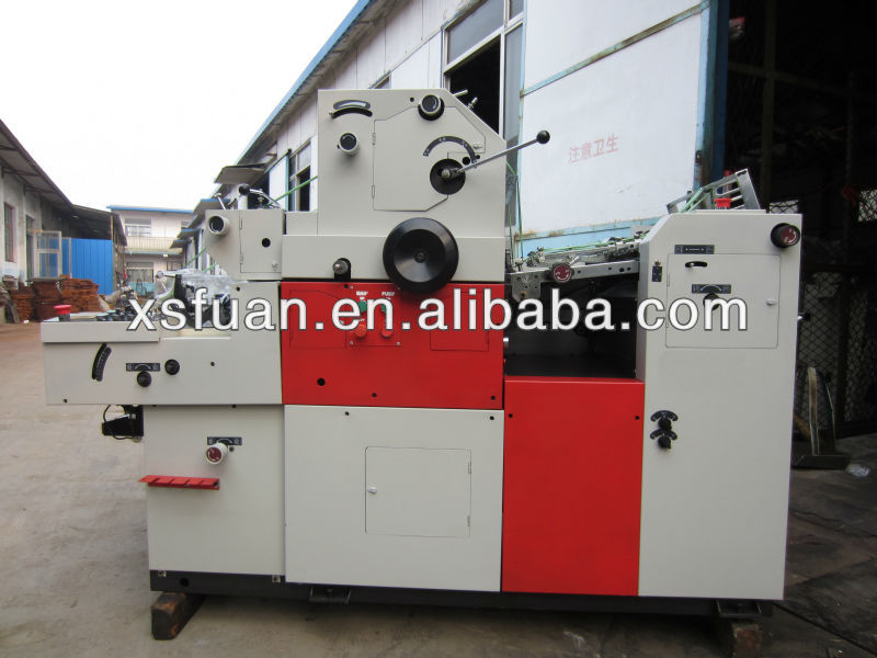 single color offset printing machine with Number