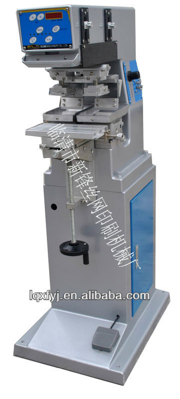 Single color pad printing machine golf ball pad printing machine with dual pads