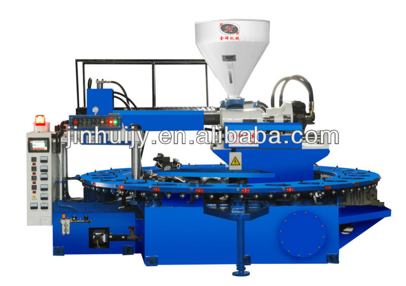 Single color PVC plastic sandals injection moulding machine