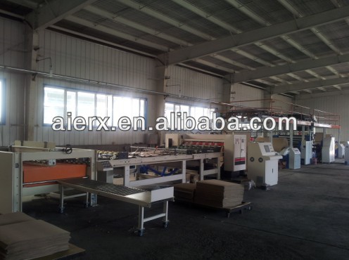 Single Corrugated Board Machinery (2 ply corrugated line)