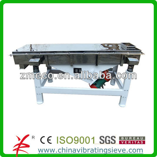 Single Deck Powder Linear Vibrating Screen Machine