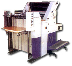 SINGLE, DOUBLE AND FOUR COLOUR SHEET FED OFFSET PRINTING MACHINES WITH FULL SWING GRIPPER