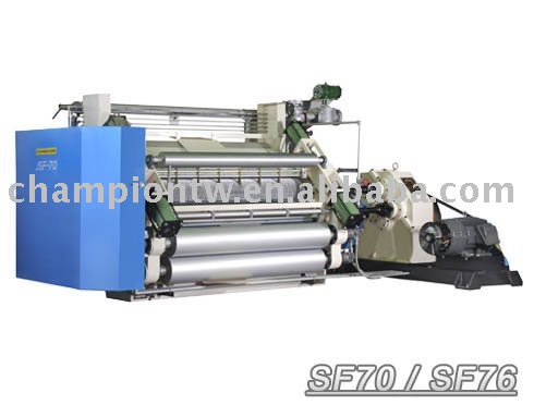 Single Facer 70/76 Corrugated Cardboard Carton Making Machine ( Made in Taiwan )