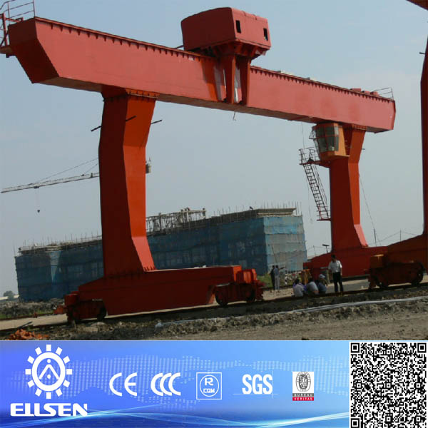 Single girder gantry crane 40 ton,Electric hoist Gantry crane