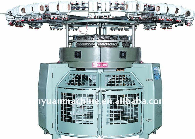 Single Jersey Computerized/Electronic Mesh Jacquard Circular Knitting Machine