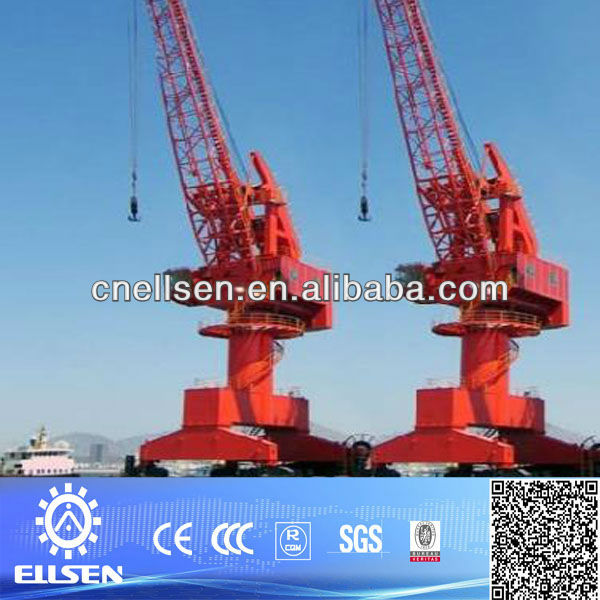 Single jib port equipment