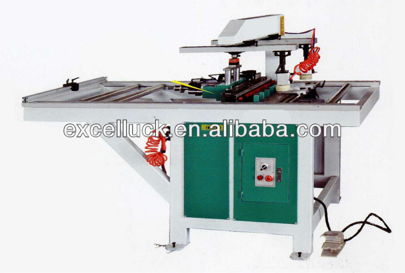 Single line multi axle woodworking drilling machine