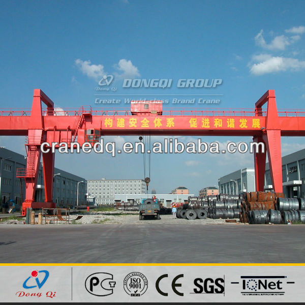 Single main beam hook gantry crane for sale