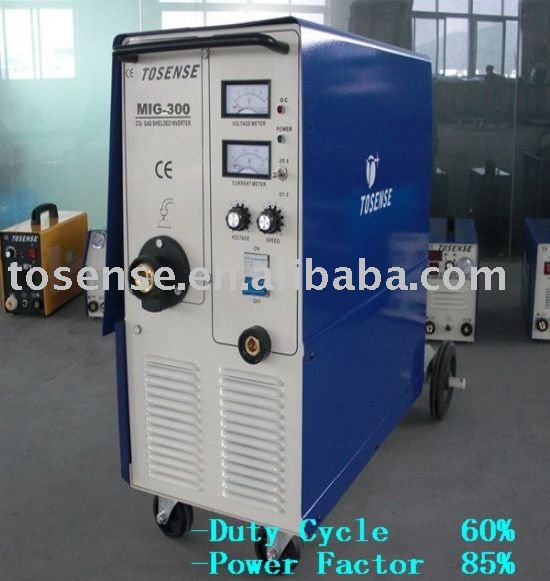 Single Phase 220V300amp MIG Welding machine MIG300 with WIRE FEEDER