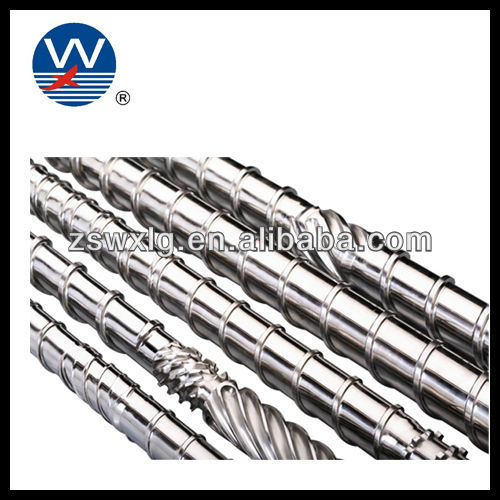 Single plastic machine screw barrel for PE film extruder machine