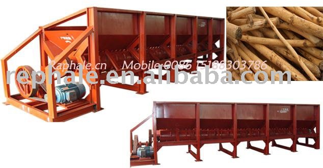 Single roller wood peeling machine