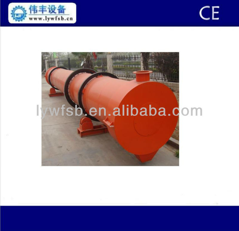 Single rotary drum dryer machine